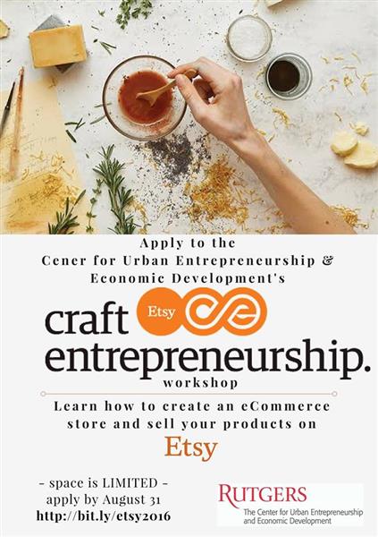 Apply to the Etsy Craft Entrepreneurship Workshop